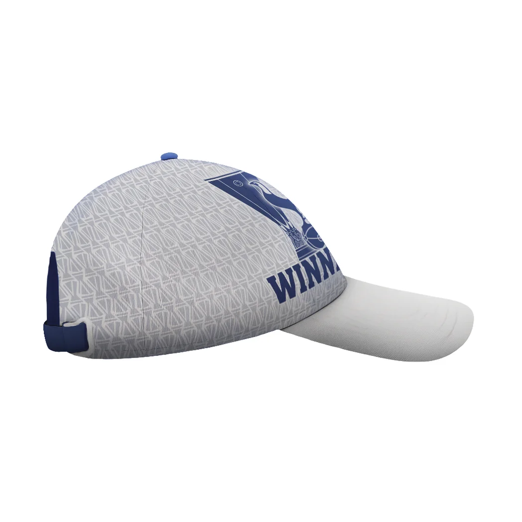 Capital White Pride Classic Cap, Sporty Cap Bold Identity For Sport Fans HVN1020 - White - Image 5
