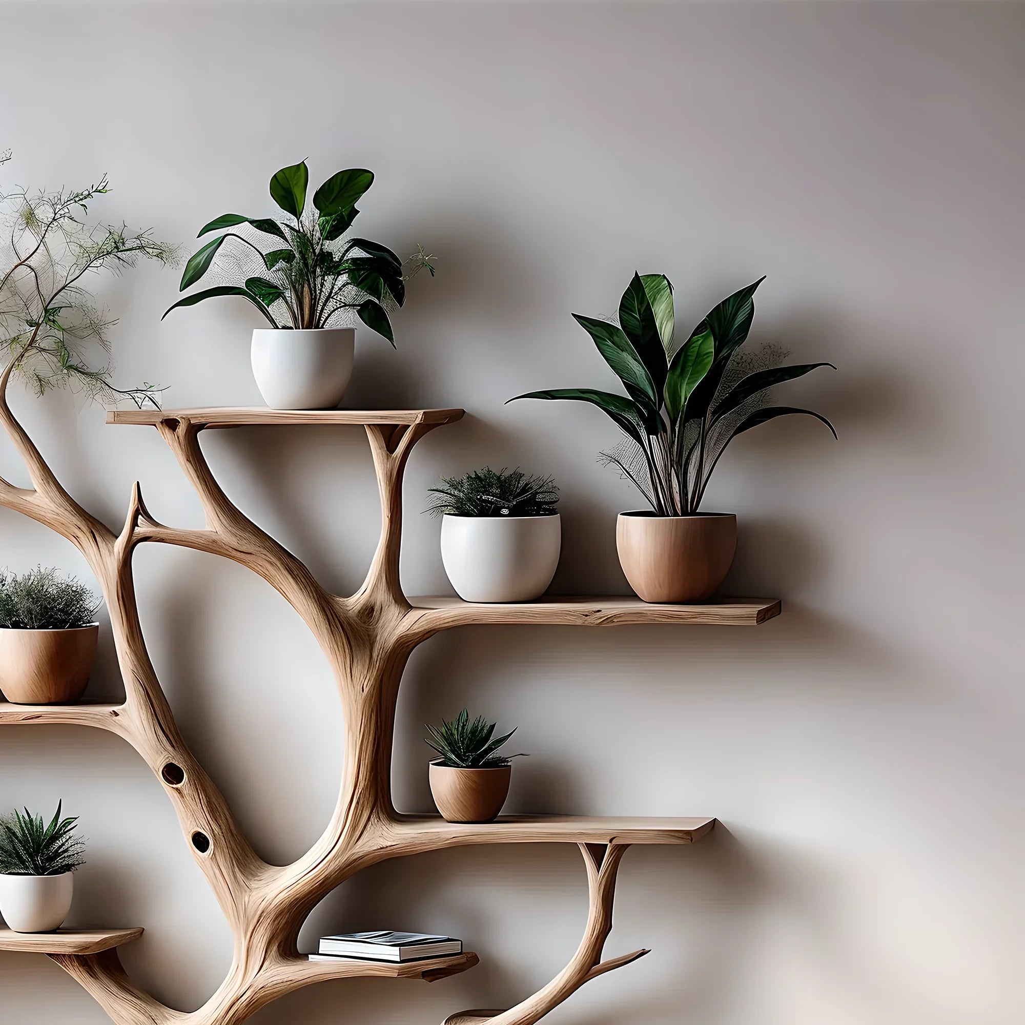 bookshelf, decorative shelf, tree shaped bookshelf, children's room shelf - Image 4