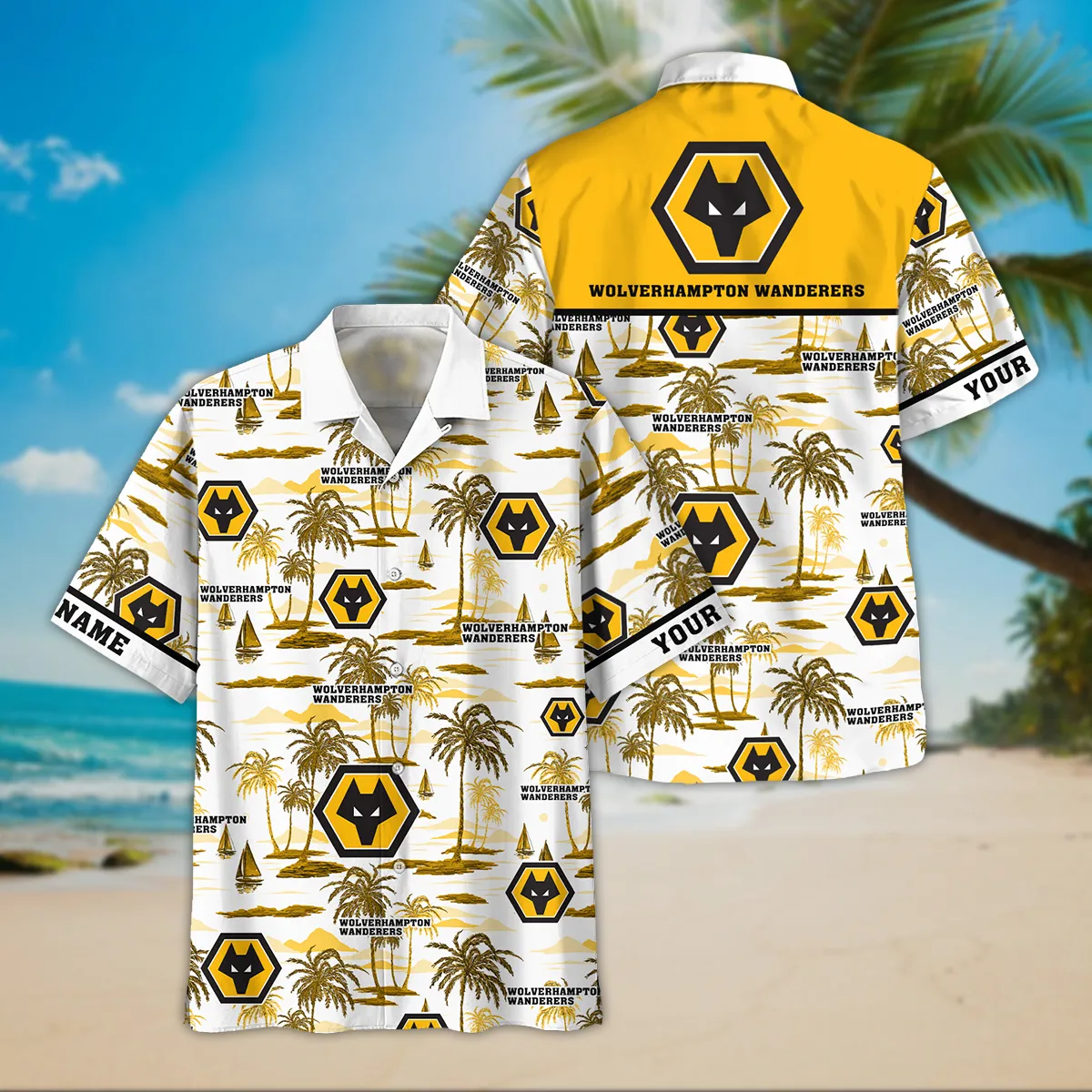 Football Club Hawaiian Shirt, Full Print Design Button Shirt For Fan Sport EPL350
