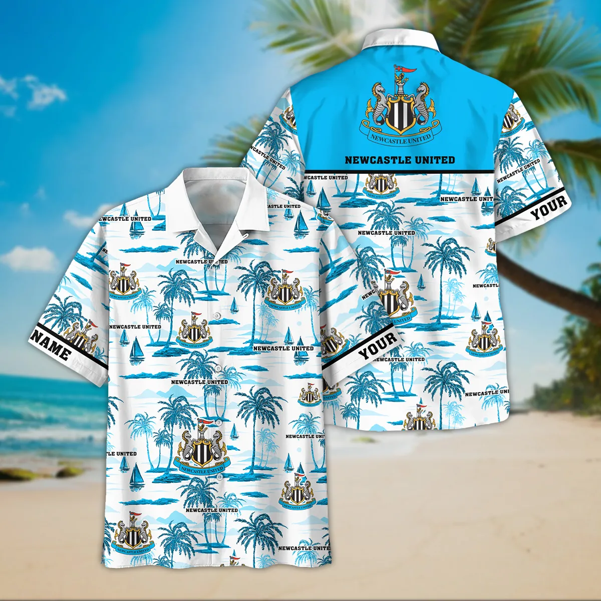 Football Club Hawaiian Shirt, Full Print Design Button Shirt For Fan Sport EPL350