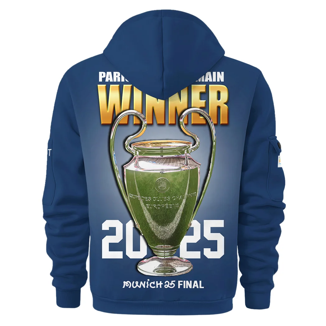 Football Club Hoodie Half Zipper, Design Logo Hoodie For Sport Fans HVN103 -  - Image 3