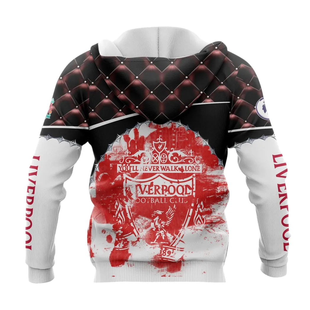 Football Club Hoodie, Sporty & Street-Ready Hoodie For Sport Lovers SPO131 - Image 2