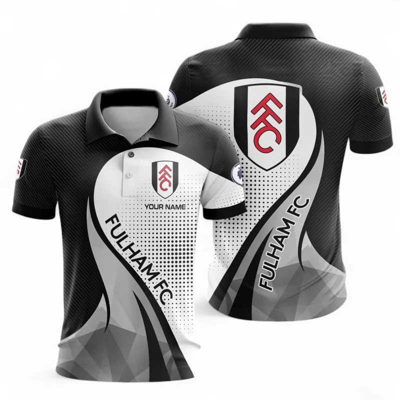 Football Club Polo Shirt, Full Print Design Button Shirt For Fan Sport EPL126