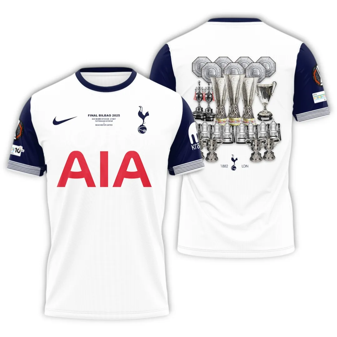 Football Club T-Shirt, Bold All Over Print Fan Tee For Game Day EPL820