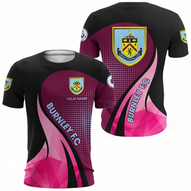 Football Club T-Shirt, Sport Fan All Over Print Tee With Streetwear Style EPL126