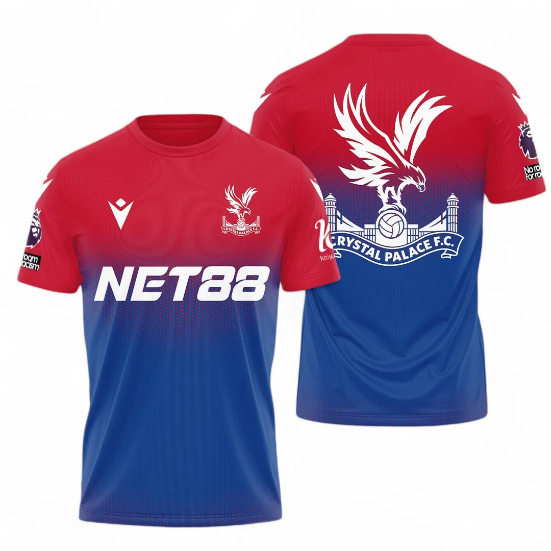 Football Club T-Shirt, Sport Fan All Over Print Tee With Streetwear Style FA0205