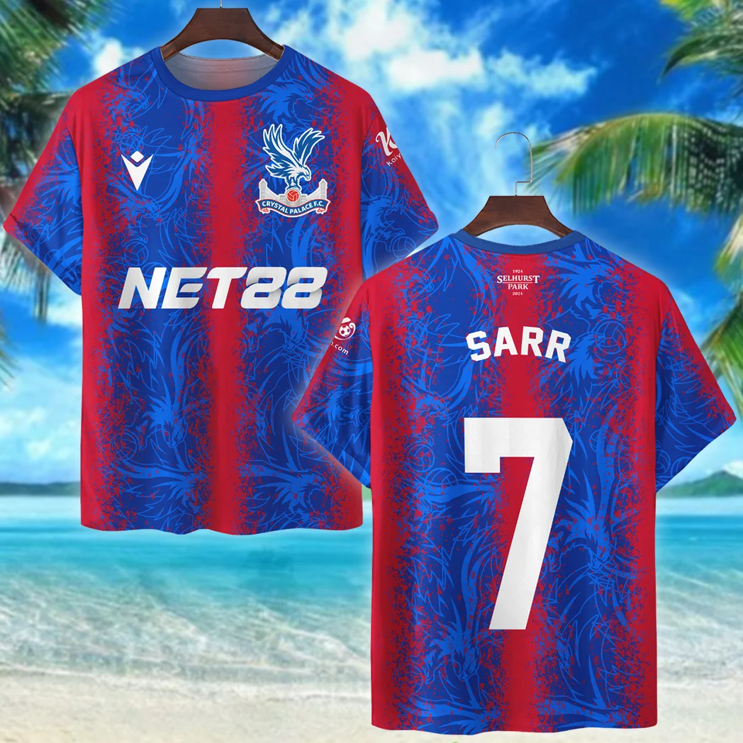 Football Club T-Shirt, Sport Fan All Over Print Tee With Streetwear Style HVN101