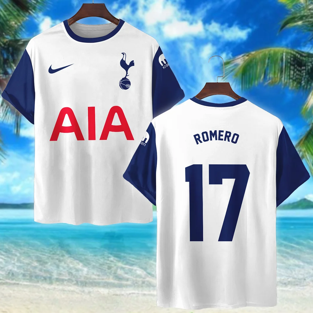 Football Club T-Shirt, Sport Fan All Over Print Tee With Streetwear Style HVN101