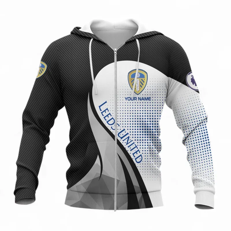 Football Club Zipper Hoodie, All Over Print Hoodie For Sport Lovers EPL126