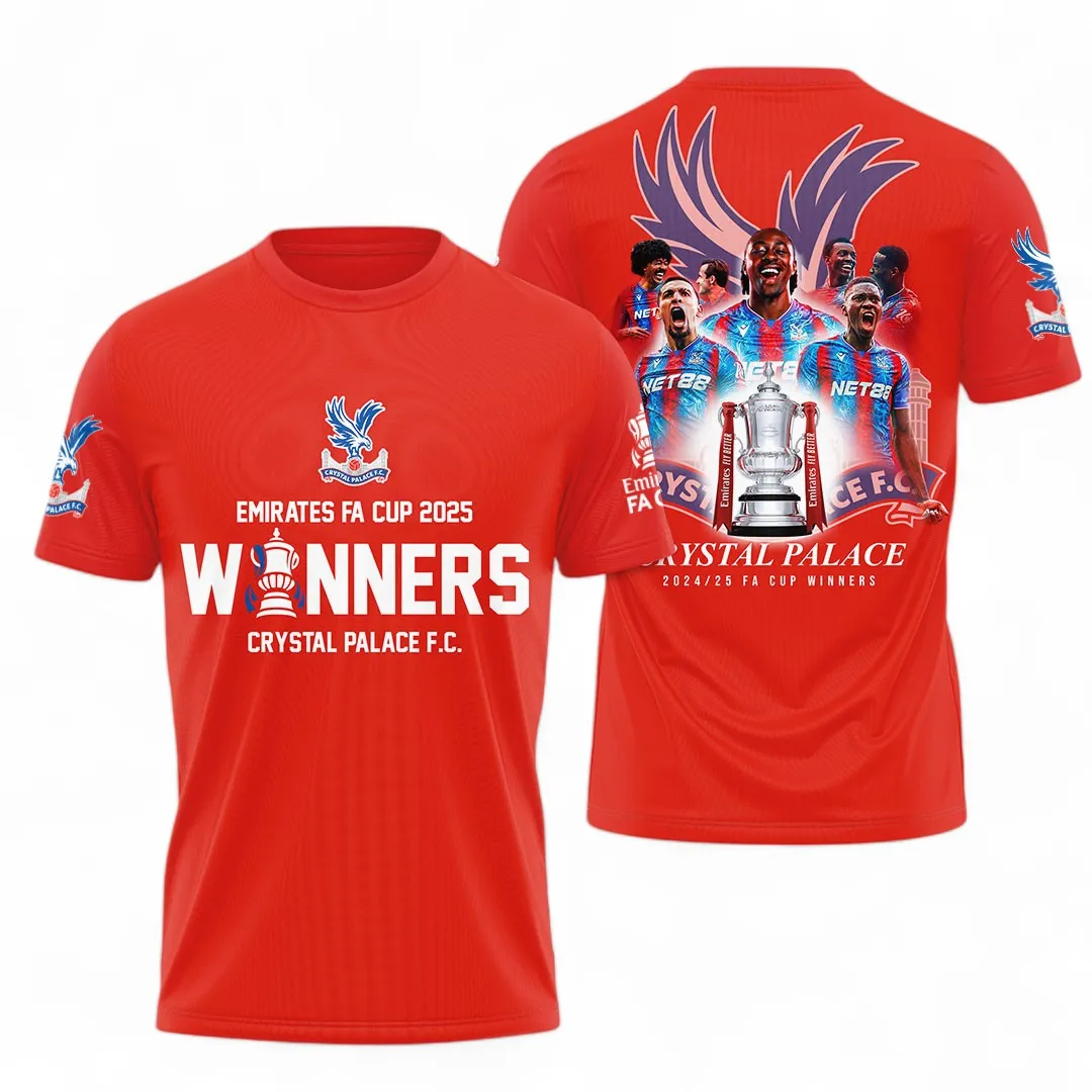 Football Crew T-Shirt, All Over Print Tee For Loyal Sport Fans FA0205