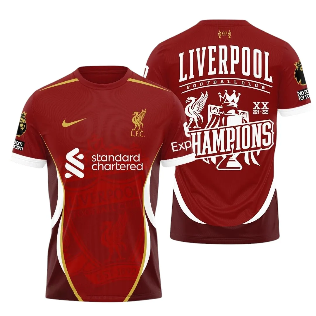 Football Crew T-Shirt, Stylish All Over Print Tee For Everyday Wear EPL380