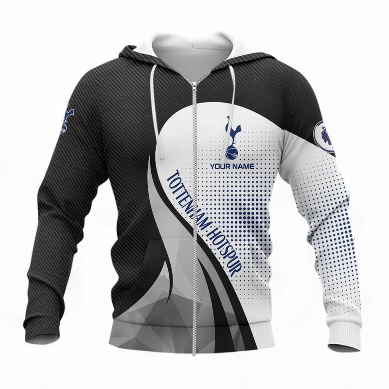 Football Crew Zipper Hoodie, All Over Print Hoodie For Sport Lovers EPL126