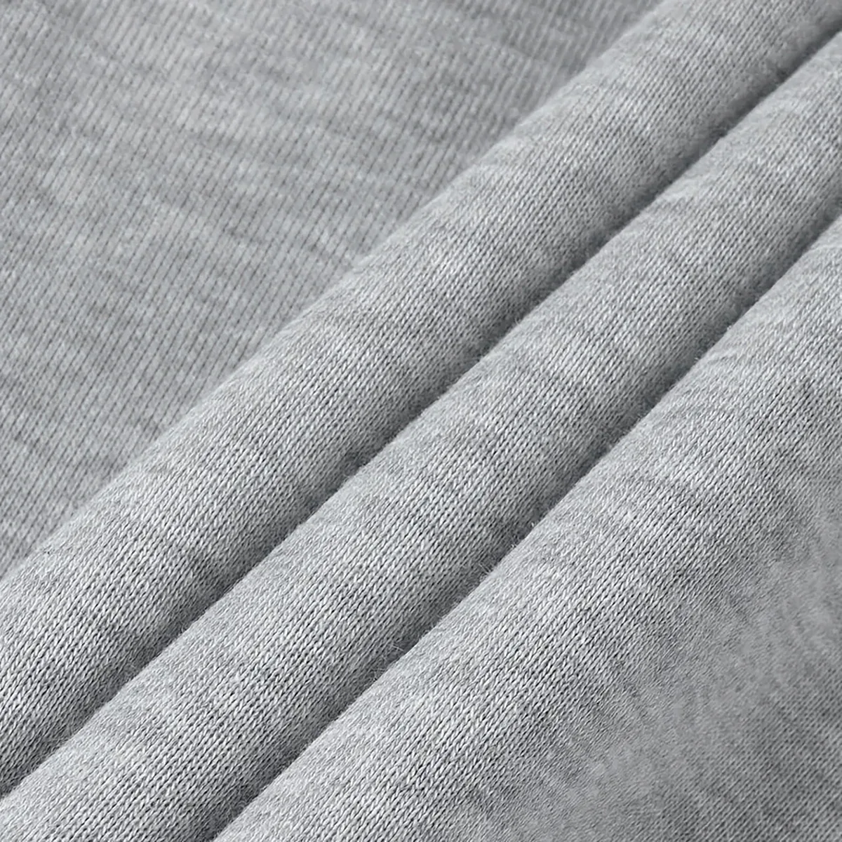 Football Hoodie Half Zipper, Design Logo Hoodie For Sport Fans PSG970 - Gray - Image 3