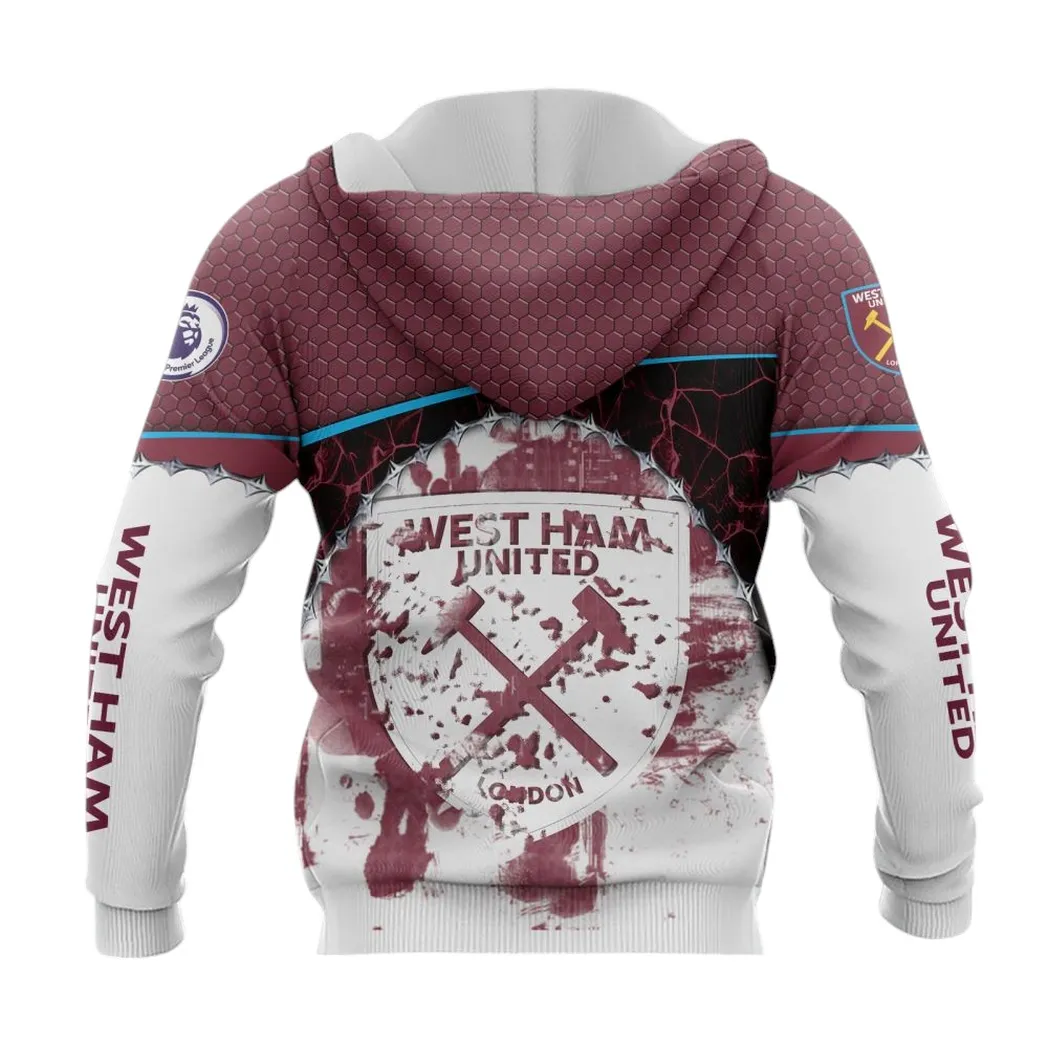 Football Hoodie, Sporty & Street-Ready Hoodie For Sport Lovers SPO241 - Image 2