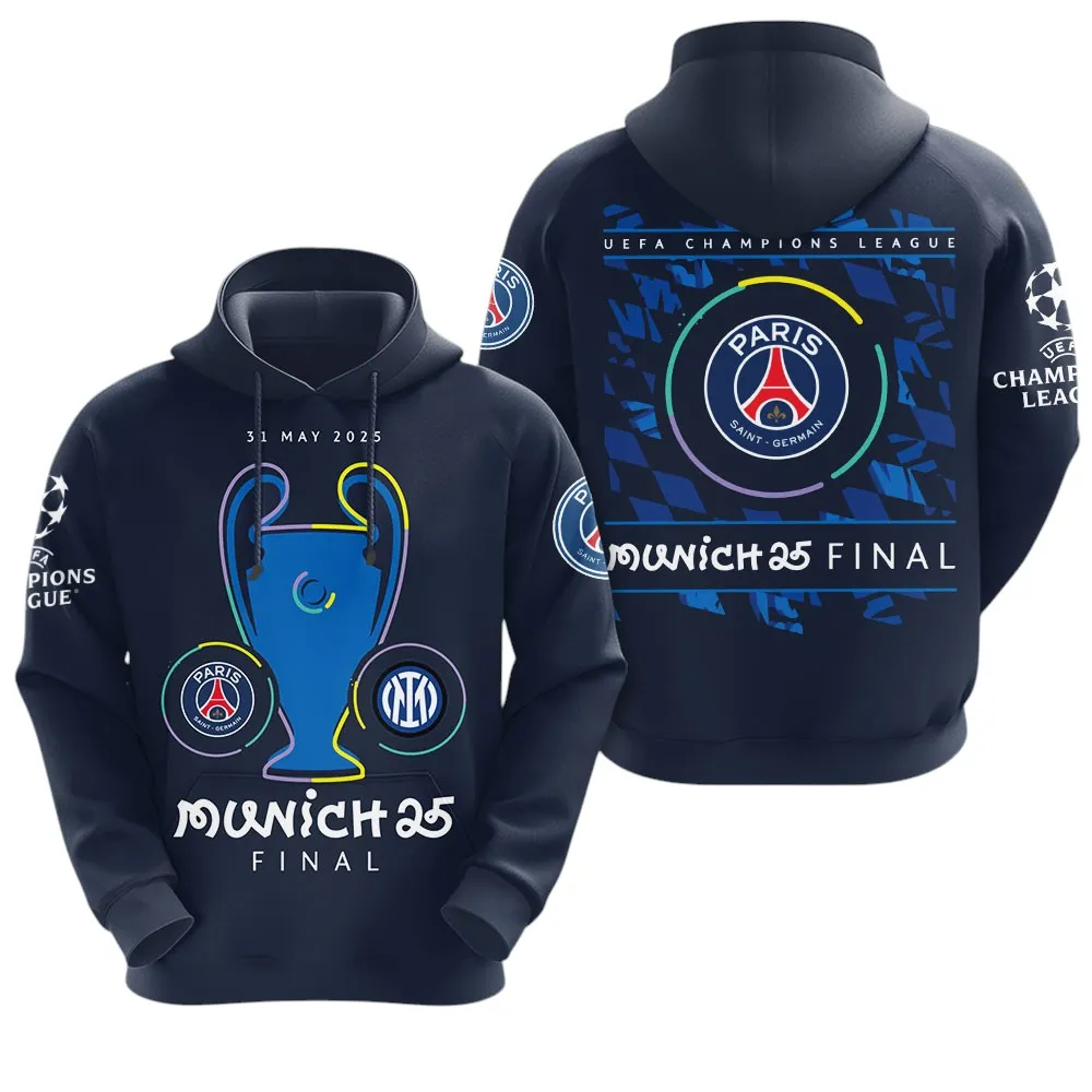 Football Squad Hoodie, Adventure-Ready Comfortable Hoodie For Sport Lovers PSG970