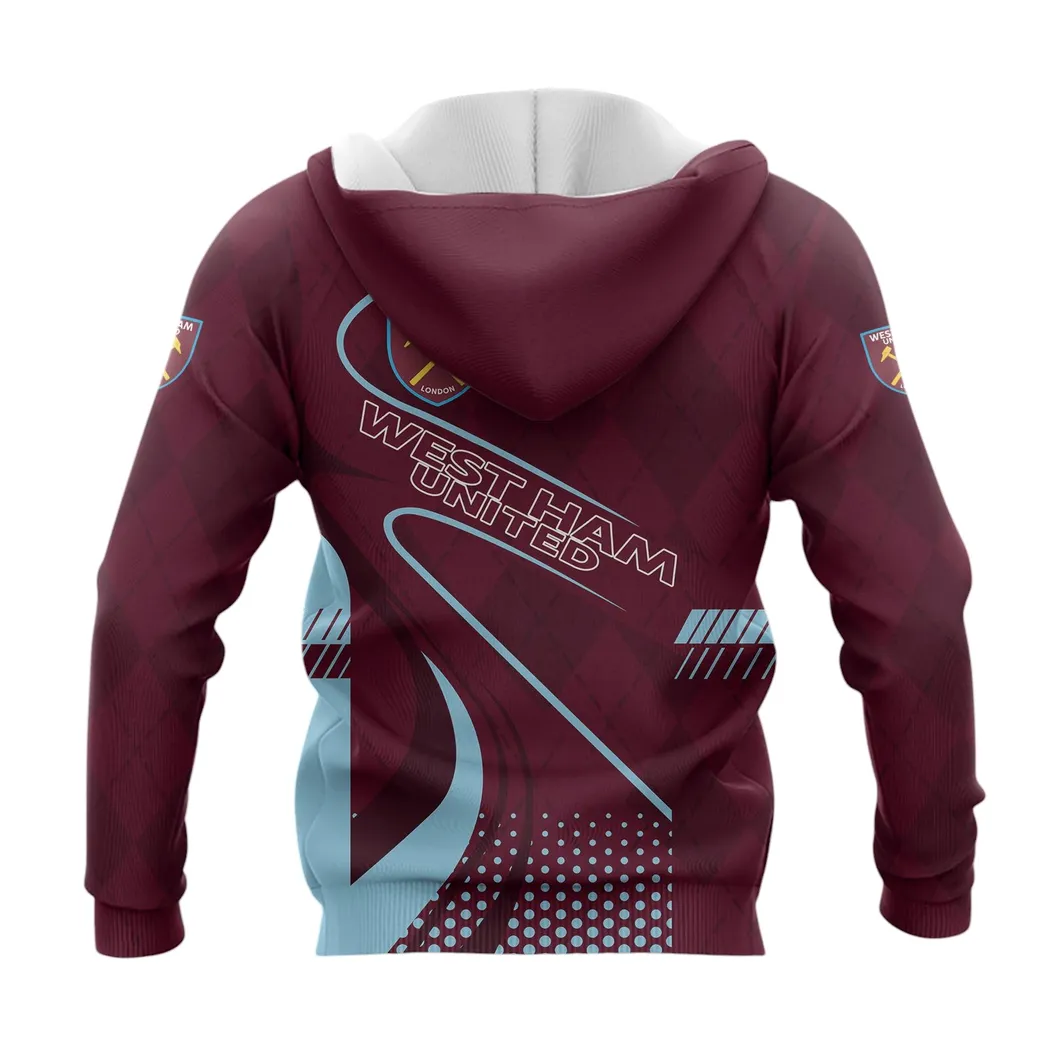 Football Squad Hoodie, Durable & Casual Streetwear For Sport Lovers SPO191 - Image 2