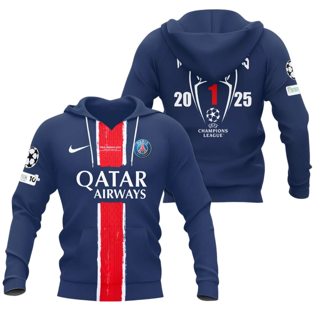 Football Squad Hoodie, Rugged & Sporty Hoodie For Sport Lovers PSG970