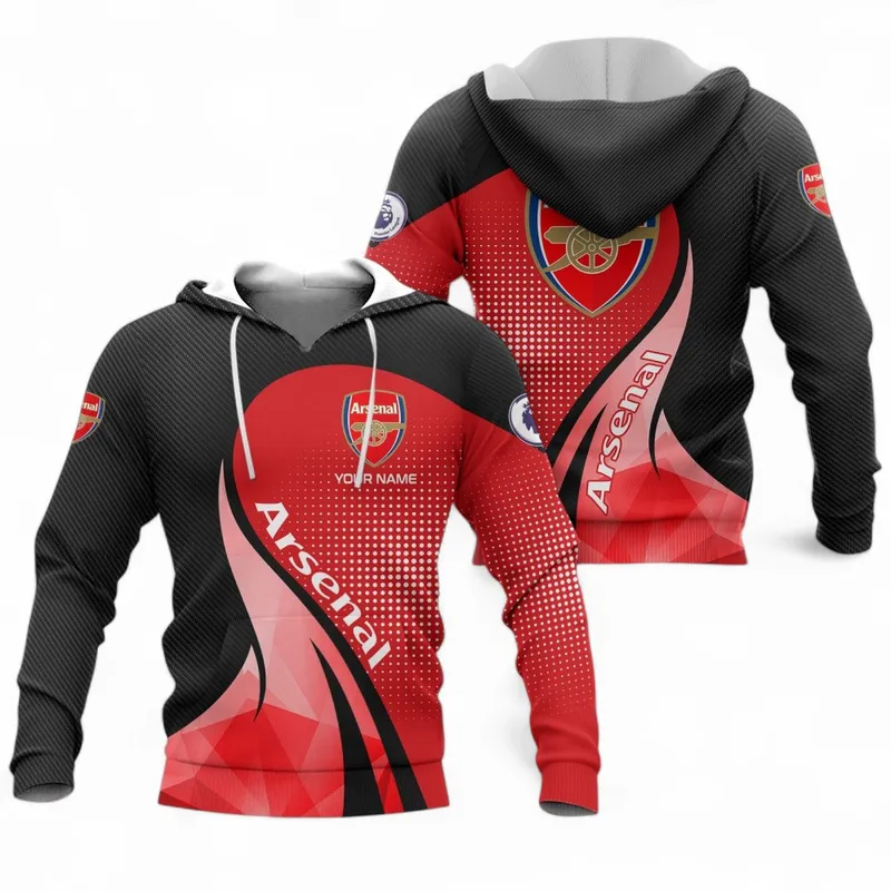 Football Squad Hoodie, Streetwear Casual Look Outfit For Sport Lovers EPL126