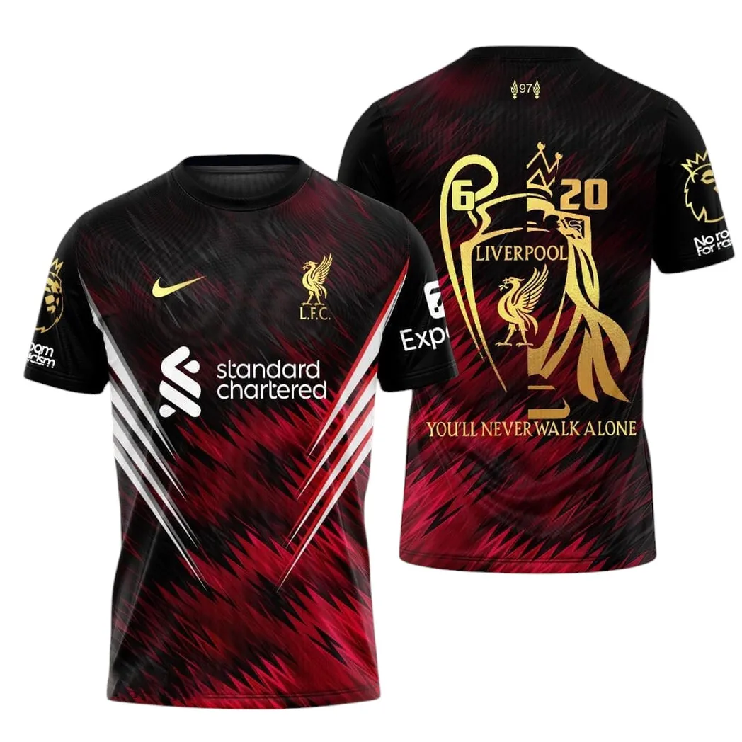 Football Squad T-Shirt, All Over Print Tee For Loyal Sport Fans EPL380