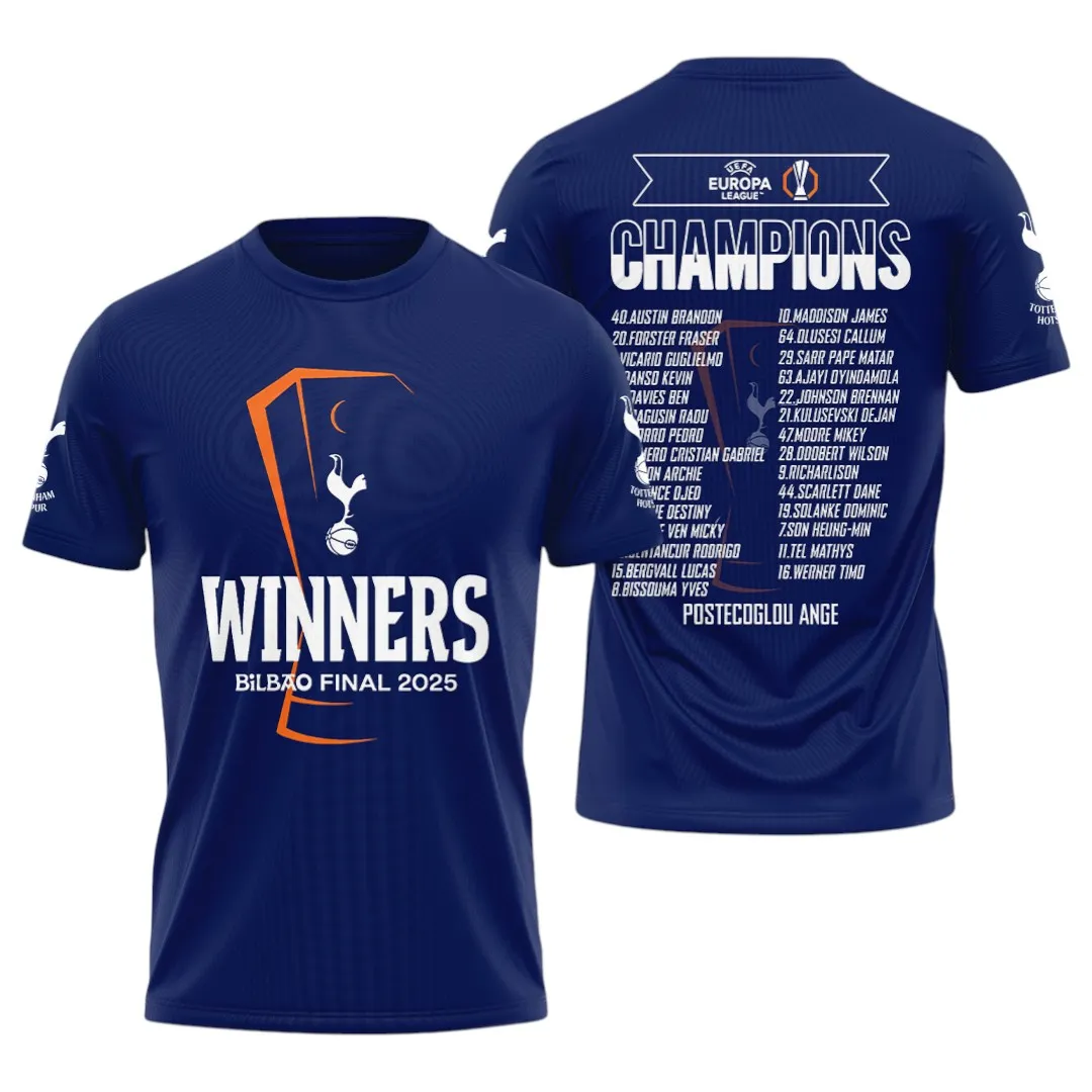 Football Squad T-Shirt, All Over Print Tee For Loyal Sport Fans EPL820