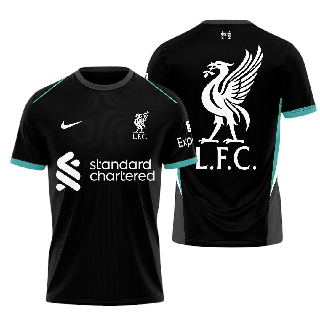 Football Squad T-Shirt, Bold All Over Print Fan Tee For Game Day EPL380