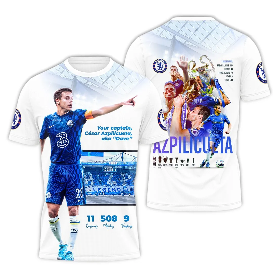 Football T-Shirt, Stylish All Over Print Tee For Everyday Wear EPL930