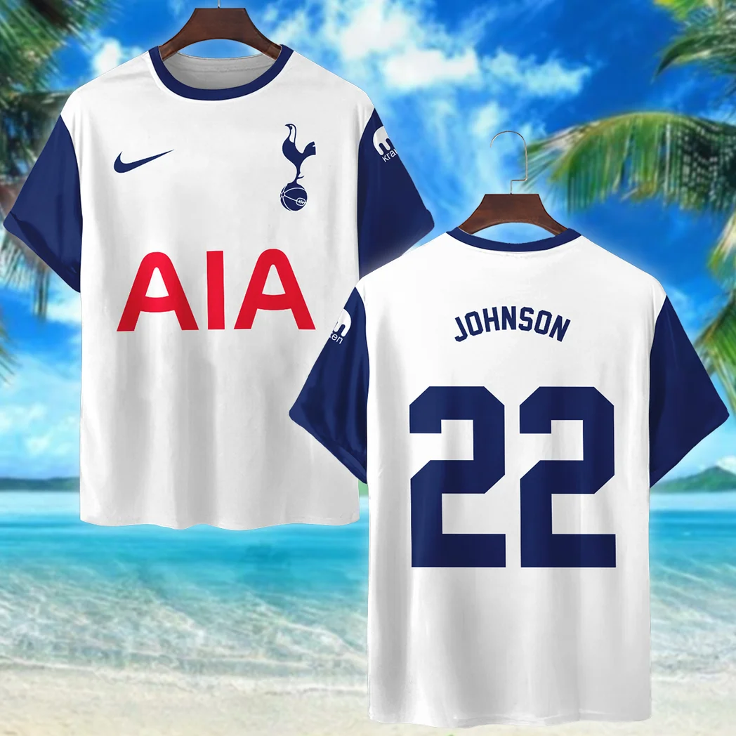 Football T-Shirt, Stylish All Over Print Tee For Everyday Wear HVN101