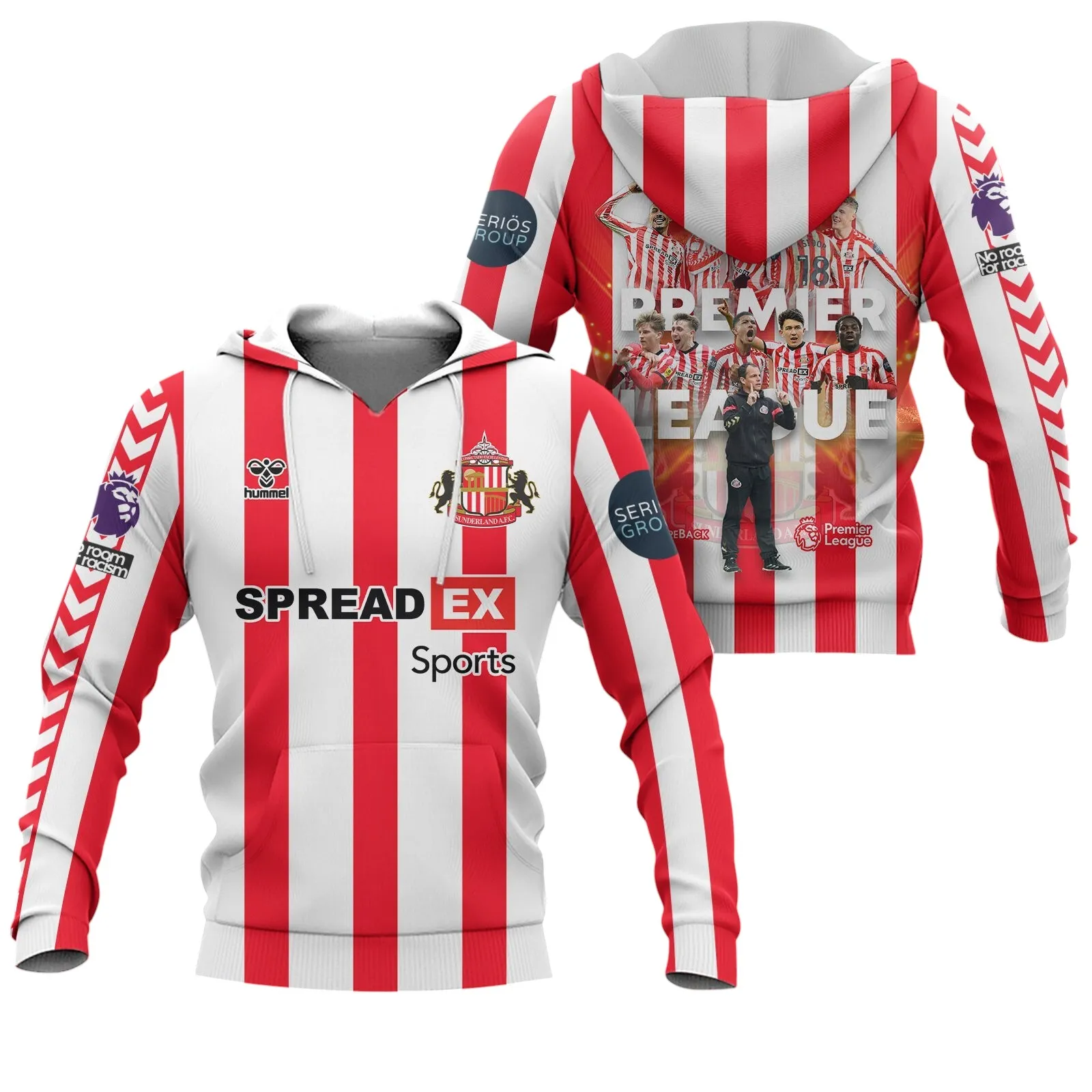 Football Team Hoodie, Comfortable Daily Wear For Sport Lovers EPL890
