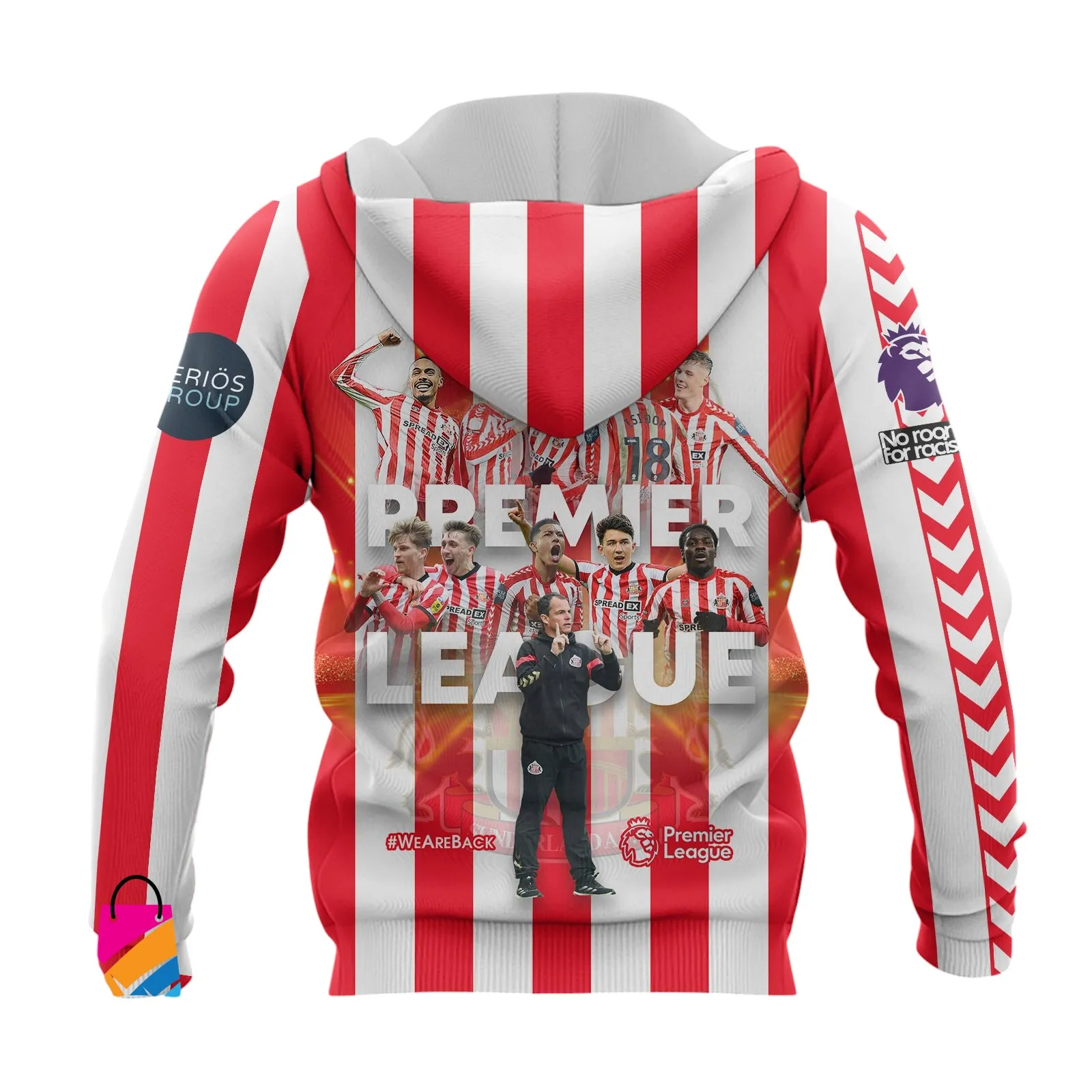 Football Team Hoodie, Comfortable Daily Wear For Sport Lovers EPL890 - Image 2