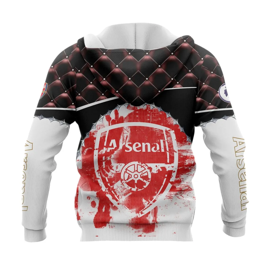Football Team Hoodie, Urban Style & Relaxed Fit Hoodie For Sport Lovers SPO131 - Image 2