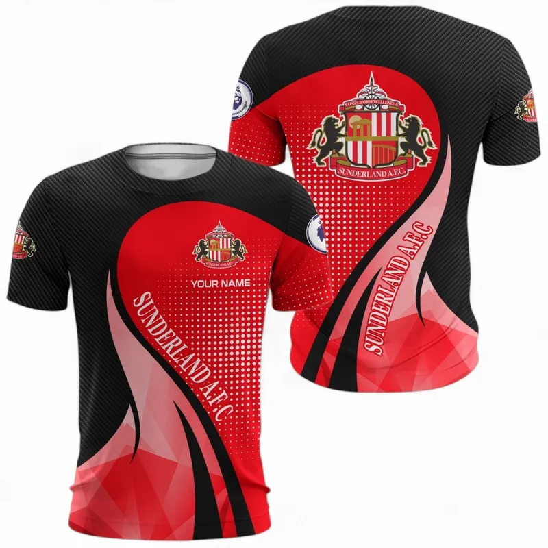 Football Team T-Shirt, All Over Print Tee For Loyal Sport Fans EPL126