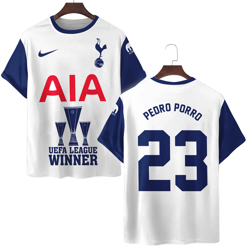 Football Team T-Shirt, All Over Print Tee For Loyal Sport Fans HVN101