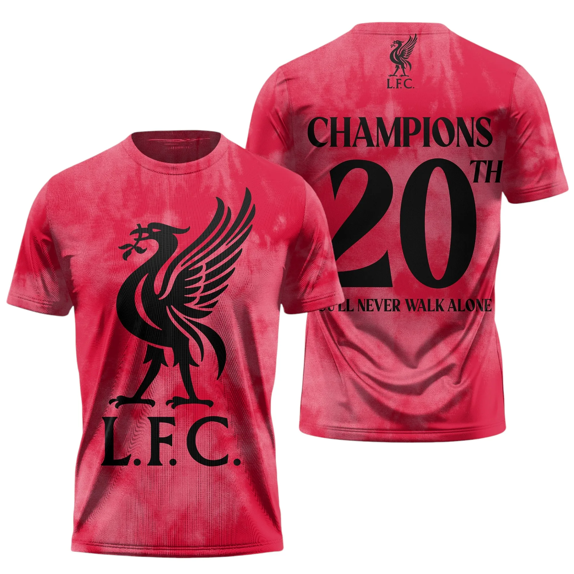 Football Team T-Shirt, Stylish All Over Print Tee For Everyday Wear EPL380