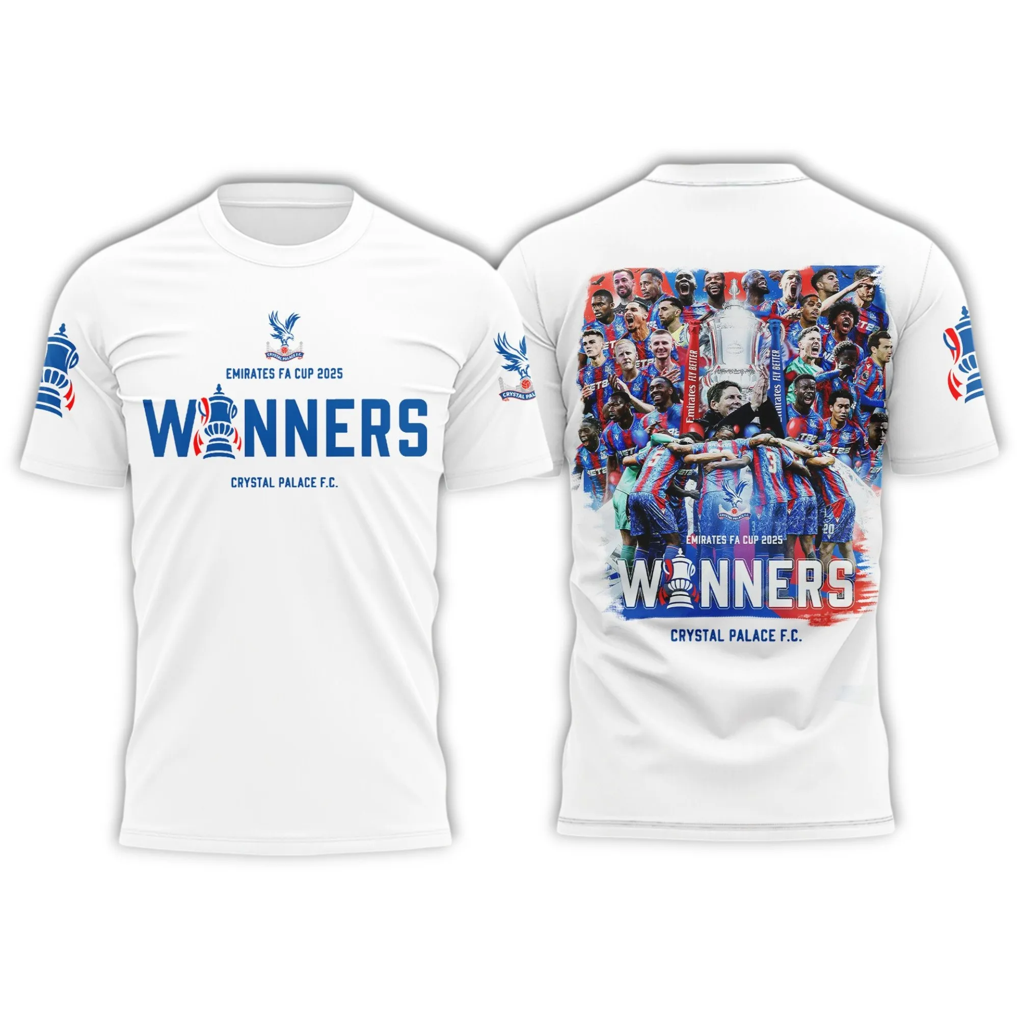 Football Team T-Shirt, Stylish All Over Print Tee For Everyday Wear FA9606