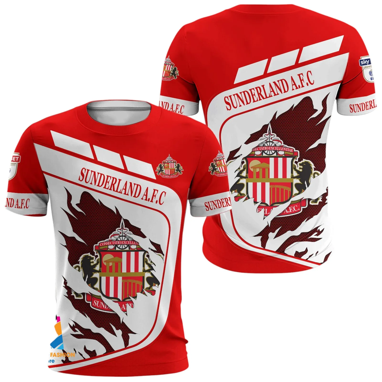 Sport T-Shirt, All Over Print Tee For Loyal Sport Fans EPL890