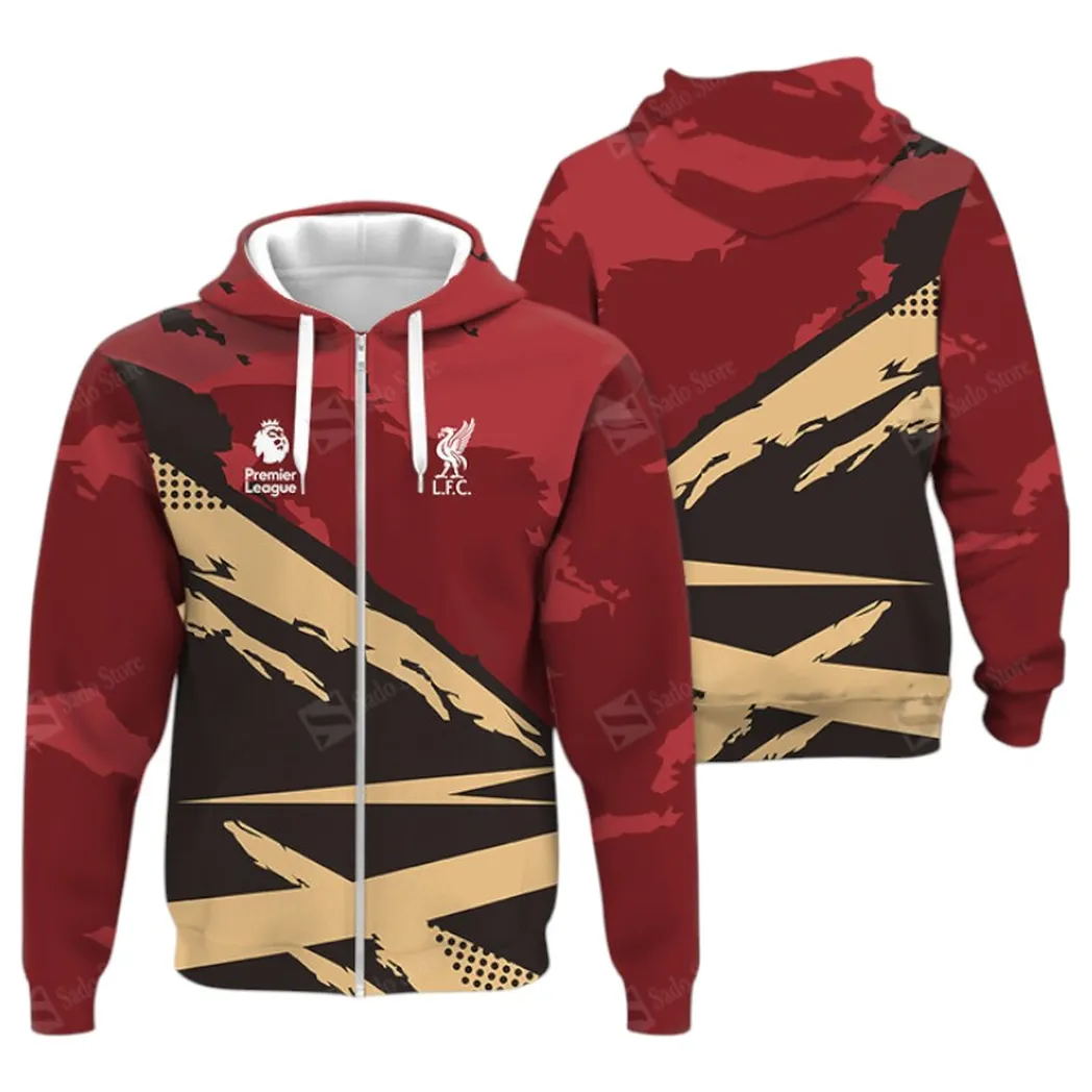 Sport Zipper Hoodie, All Over Print Hoodie For Sport Lovers EPL400