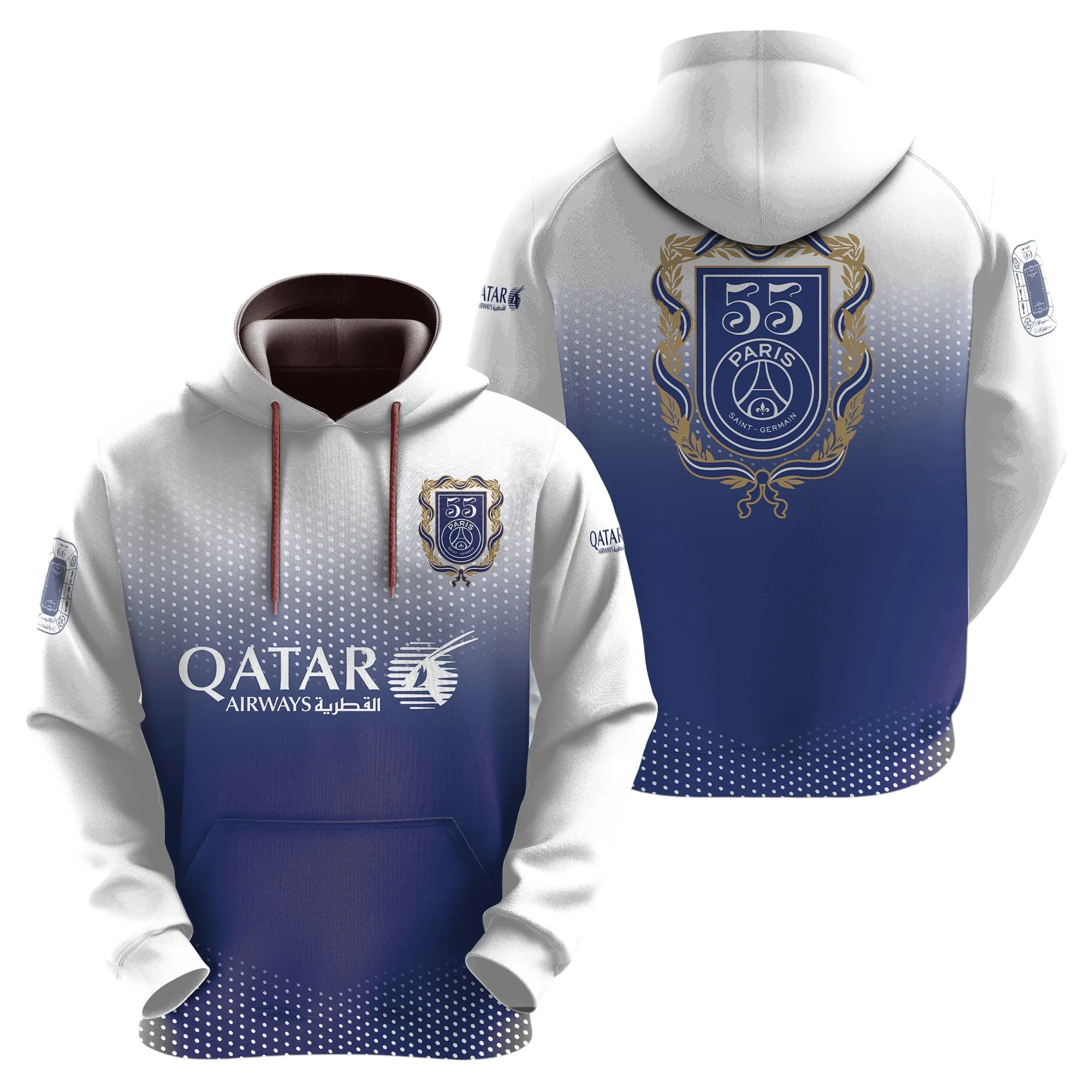 UK Soccer Club Hoodie, Comfortable Daily Hoodie For Sport Lovers PSG940