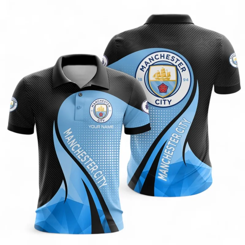 UK Soccer Club Polo Shirt, Full Print Design Button Shirt For Fan Sport EPL126