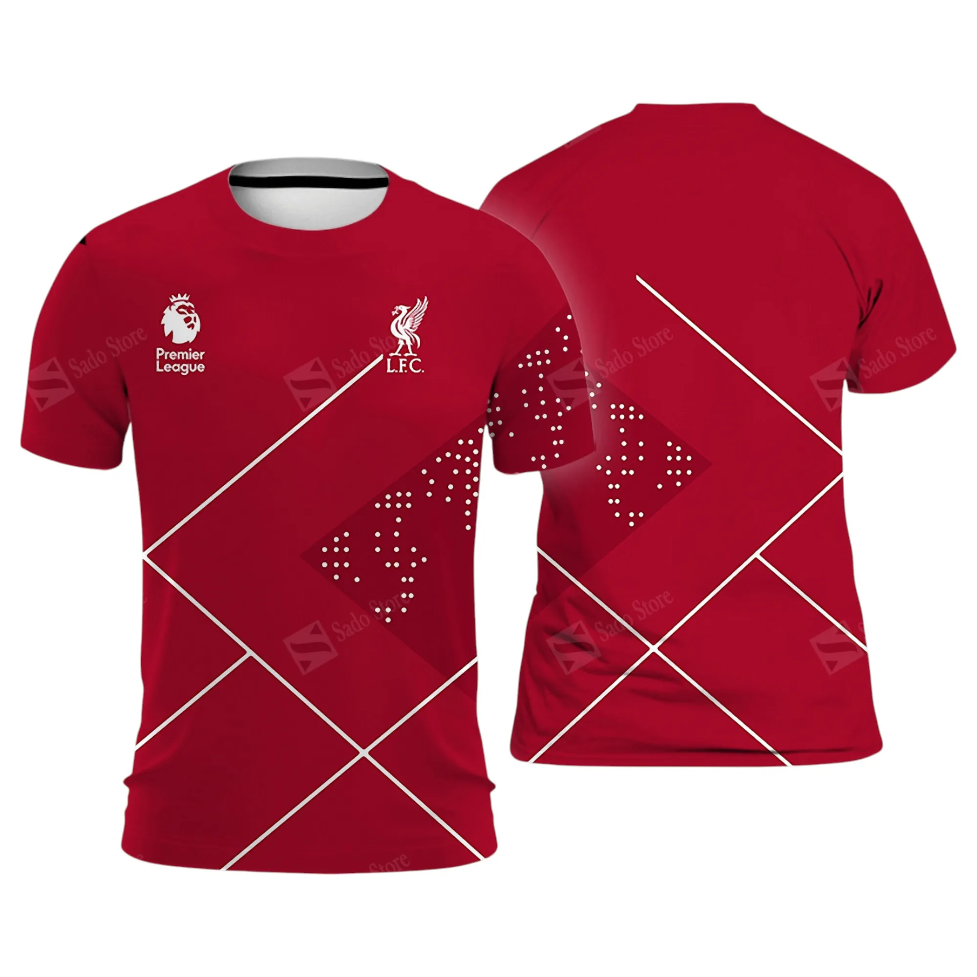 UK Soccer Club T-Shirt, All Over Print Tee For Loyal Sport Fans EPL400