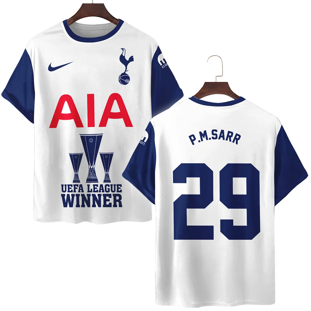 UK Soccer Club T-Shirt, Sport Fan All Over Print Tee With Streetwear Style HVN101