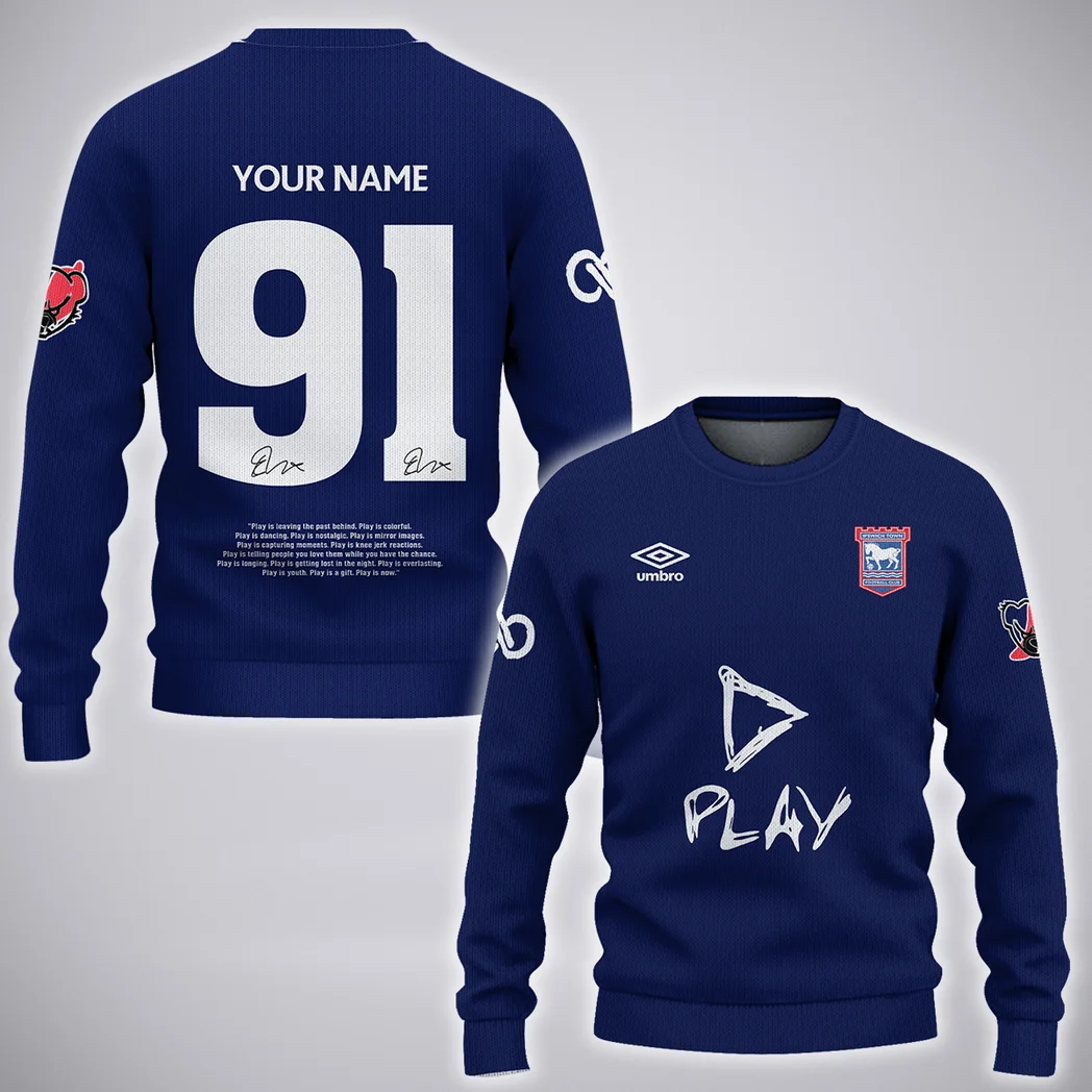 Eastern Blue Spirit Sweatshirt, Sport Lifestyle Street Sweatshirt HVN1303