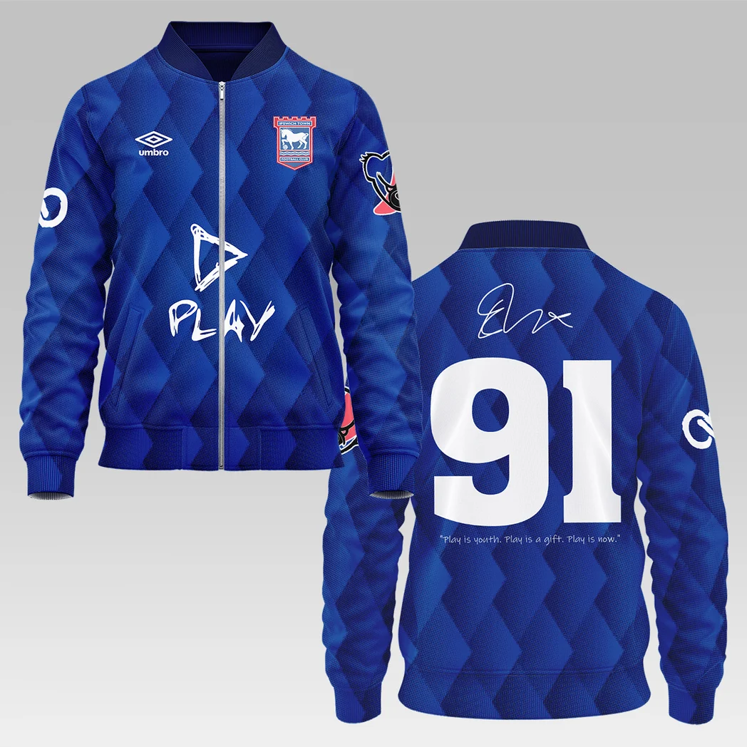 Blue Loyalists Bomber Jacket, Bomber Jacket Game Outfit HVN1307