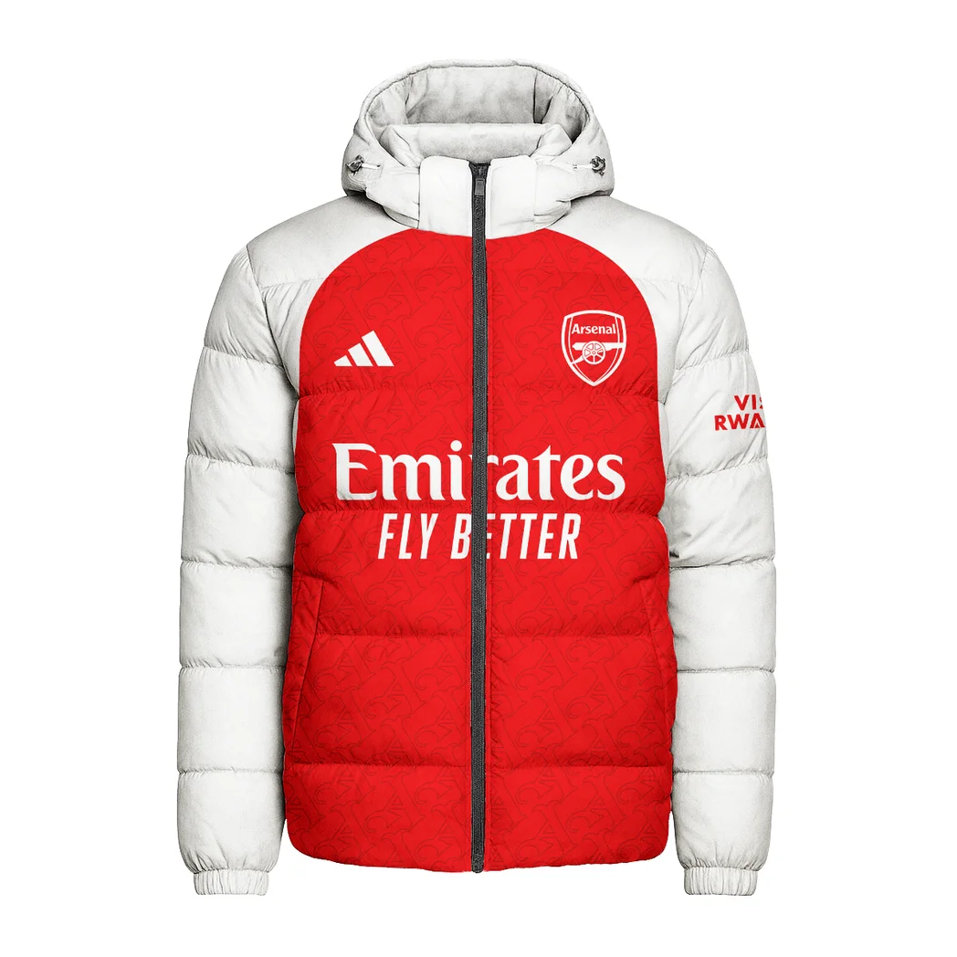 North End Pride Hooded Cotton Jacket, Game Ready Warmth Gear HVN1315AR - Image 2