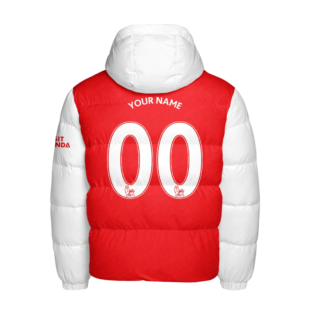 North End Pride Hooded Cotton Jacket, Game Ready Warmth Gear HVN1315AR - Image 3