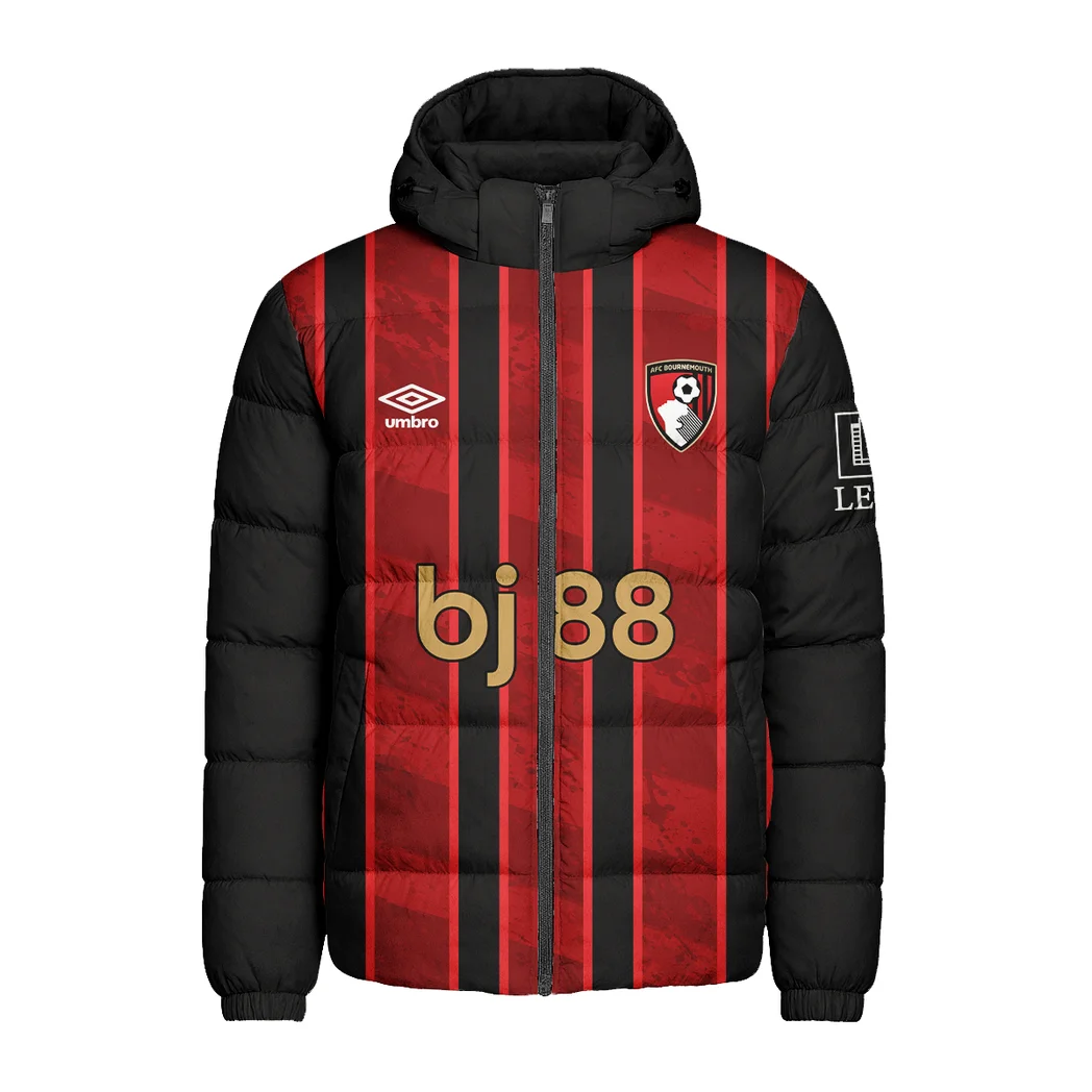 Coastal Pride Crew Hooded Cotton Jacket, Stadium Cold-Day Essential HVN1315BO - Image 2