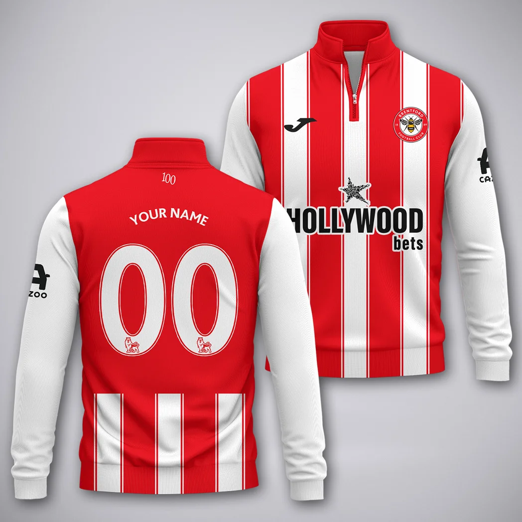 Capital Bee Crew Quarter-Zip Sweatshirt, True Supporter Quarter-Zip Sweatshirt HVN1315BR