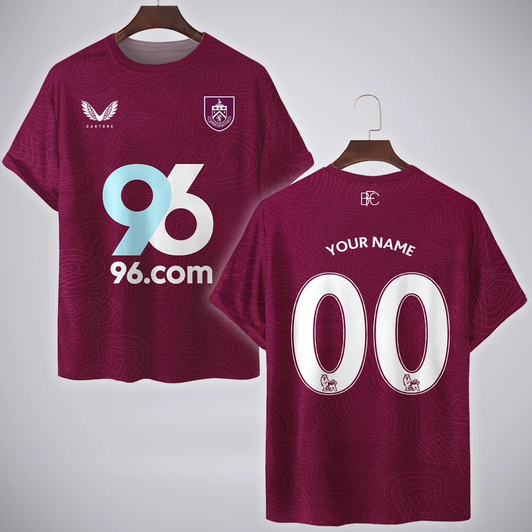 Loyal Claret Supporters T-Shirt Exclusive Logo, Game Day Fan Tee HVN1315BU