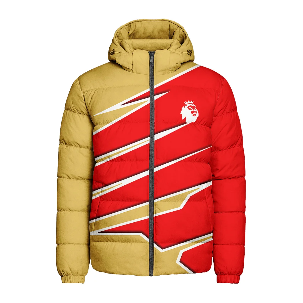 Flying Bees Hooded Cotton Jacket, Urban Sport Lifestyle Jacket HVN1316AR - Image 2