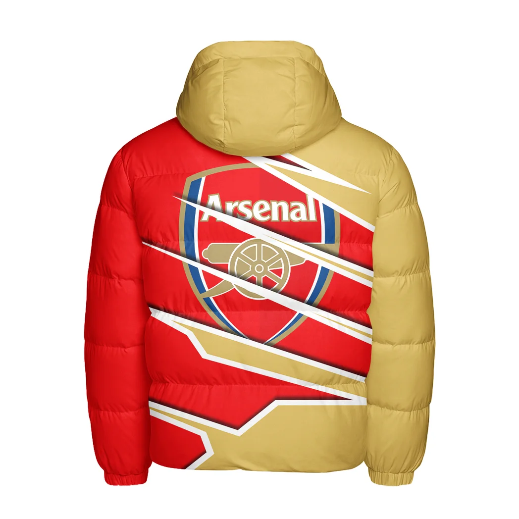 Flying Bees Hooded Cotton Jacket, Urban Sport Lifestyle Jacket HVN1316AR - Image 3