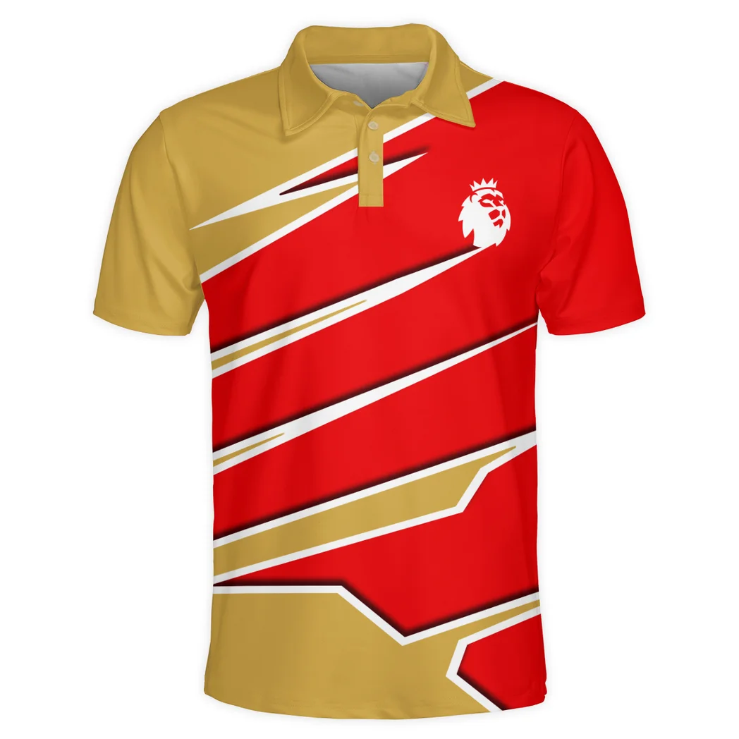 Classic London Reds Polo Shirt Exclusive Logo, Athletic-Inspired Fan Polo HVN1316AR - Image 2